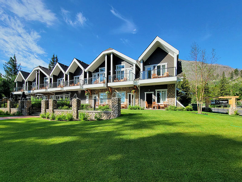 Newly renovated suites at the Waterton Lakes Lodge Resort